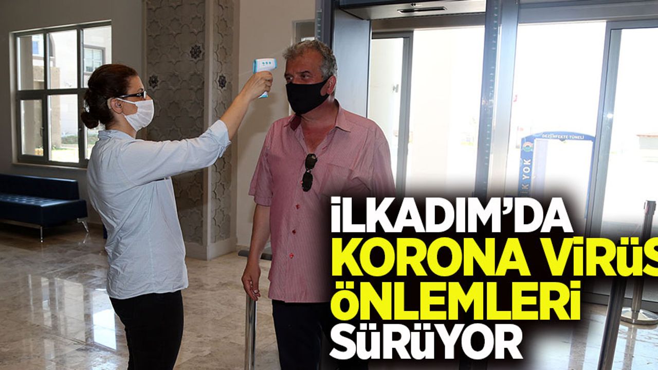 İlkadım'da korona virüs önlemleri sürüyor