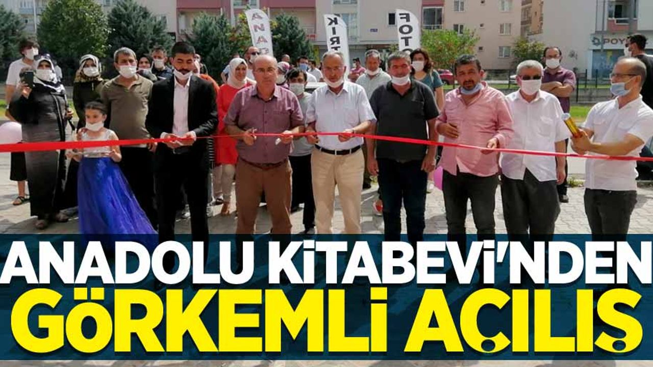 Anadolu Kitabevi'nden görkemli açılış