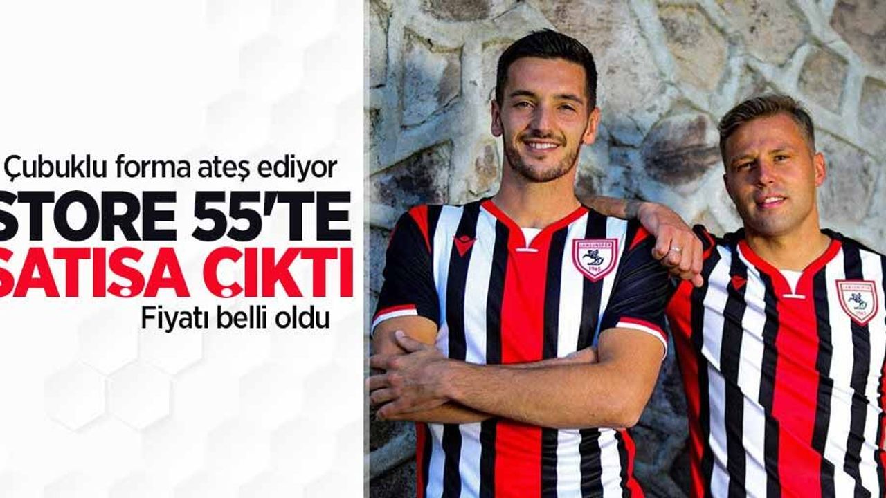 Çubuklu forma ateş ediyor! Store 55'te satışa çıktı, Fiyatı belli oldu 