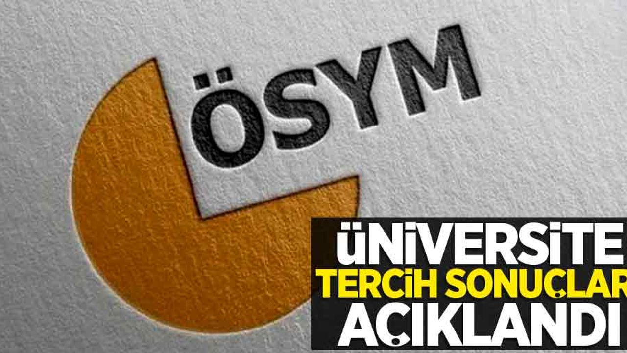 Üniversite tercih sonuçları açıklandı! YKS tercih sonucu öğrenme