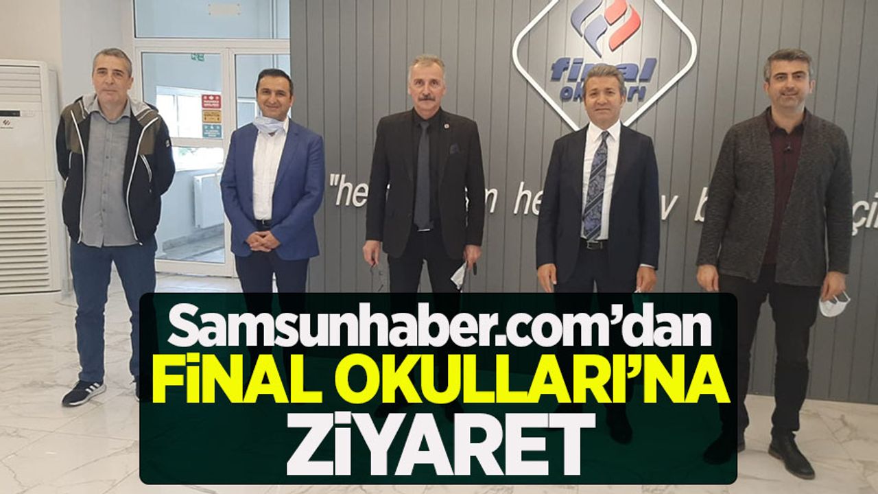 Samsunhaber.com'dan Final Okulları'na ziyaret