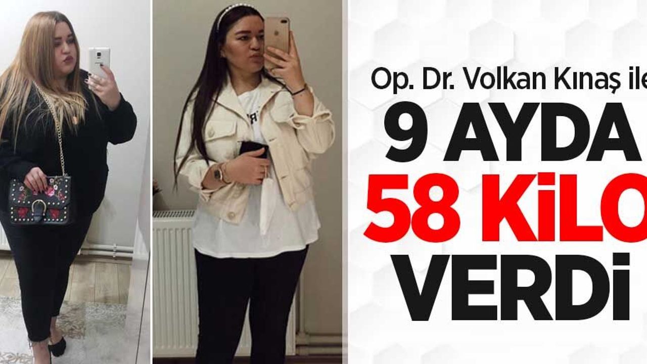 Op. Dr. Volkan Kınaş ile 9 ayda 58 kilo verdi