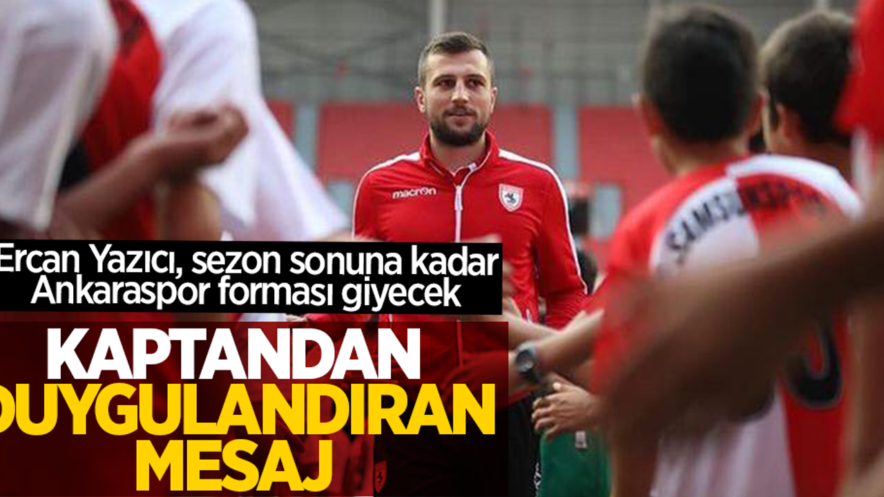 Ercan Yazıcı, sezon sonuna kadar Ankaraspor forması giyecek 