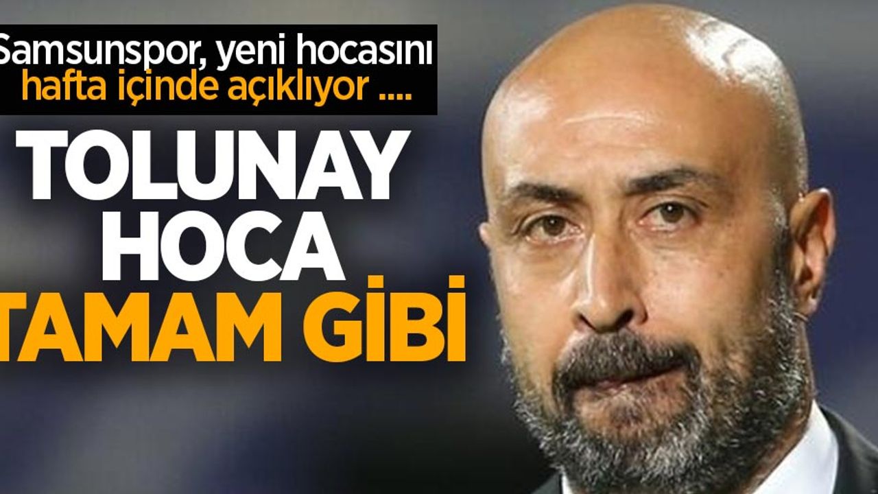 Samsunspor, yeni hocasını hafta içinde açıklıyor ....