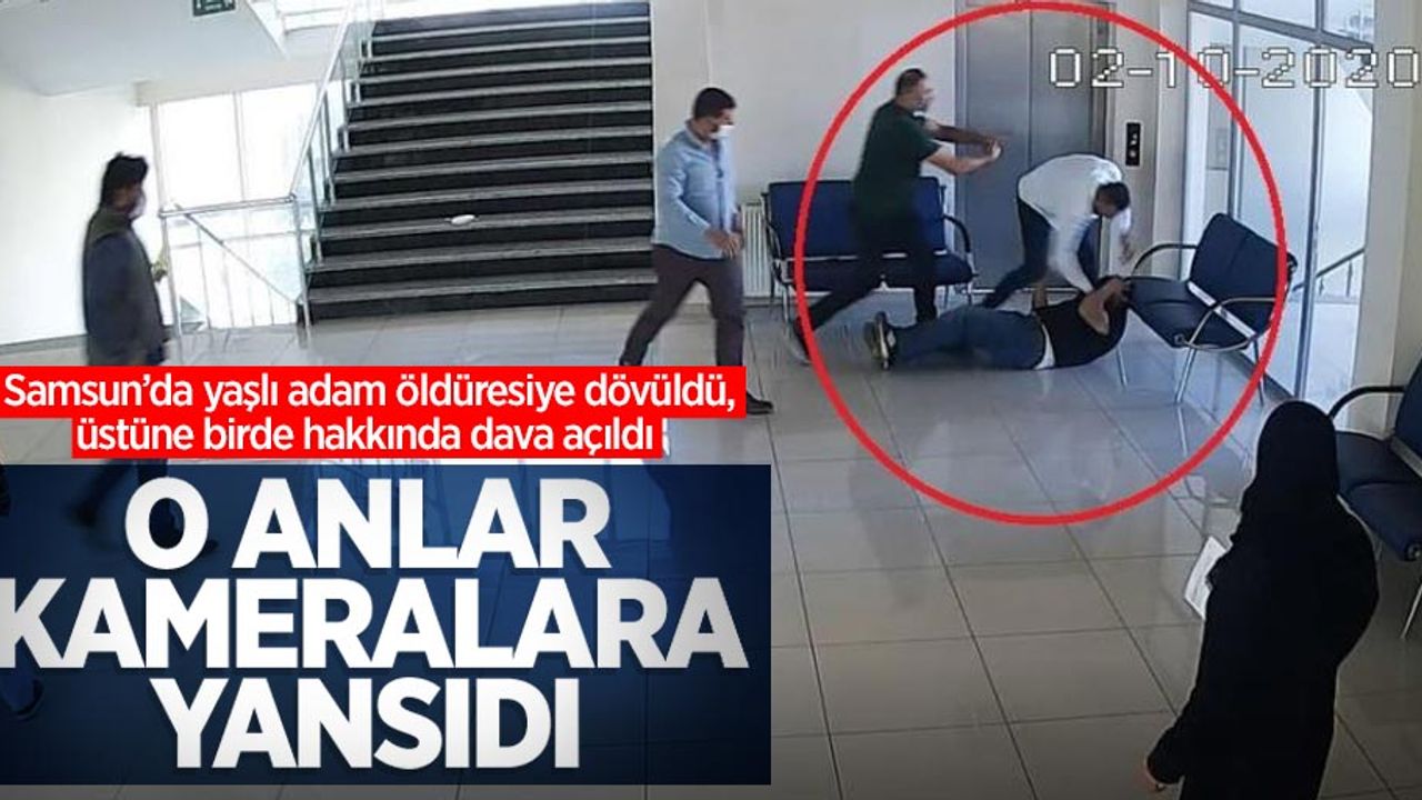 Samsun'da yaşlı adam öldüresiye dayak yedi! Üstüne birde hakkında dava açıldı