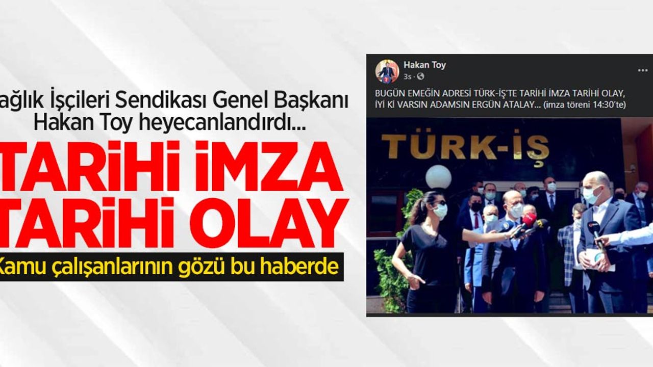 Kamu çalışanlarının gözü bu haberde! Anlaşma sağlandı
