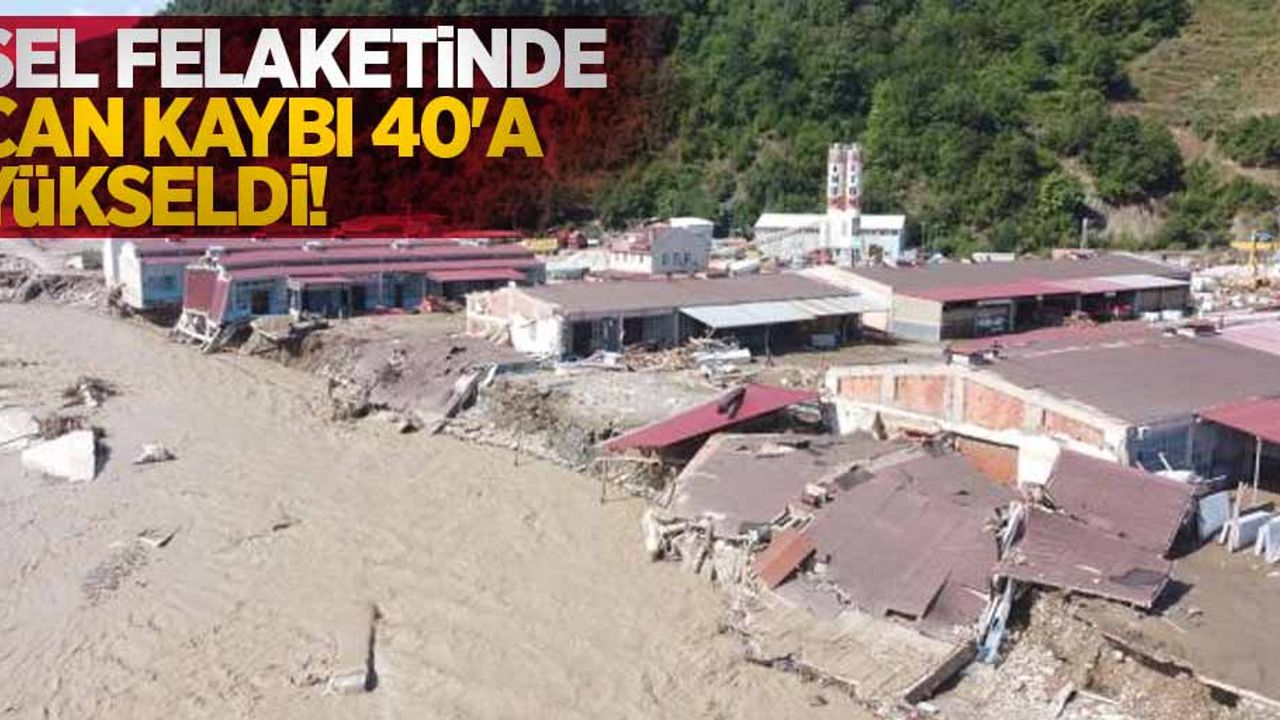 Sel felaketinde can kaybı 40'a yükseldi! 