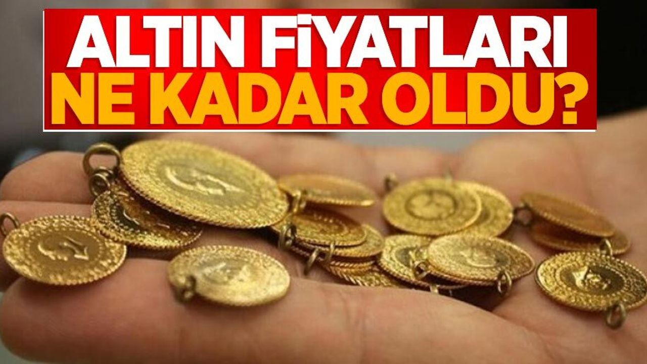Altın fiyatları bugün ne kadar oldu? İşte 3 Ocak Pazartesi güncel altın fiyatları