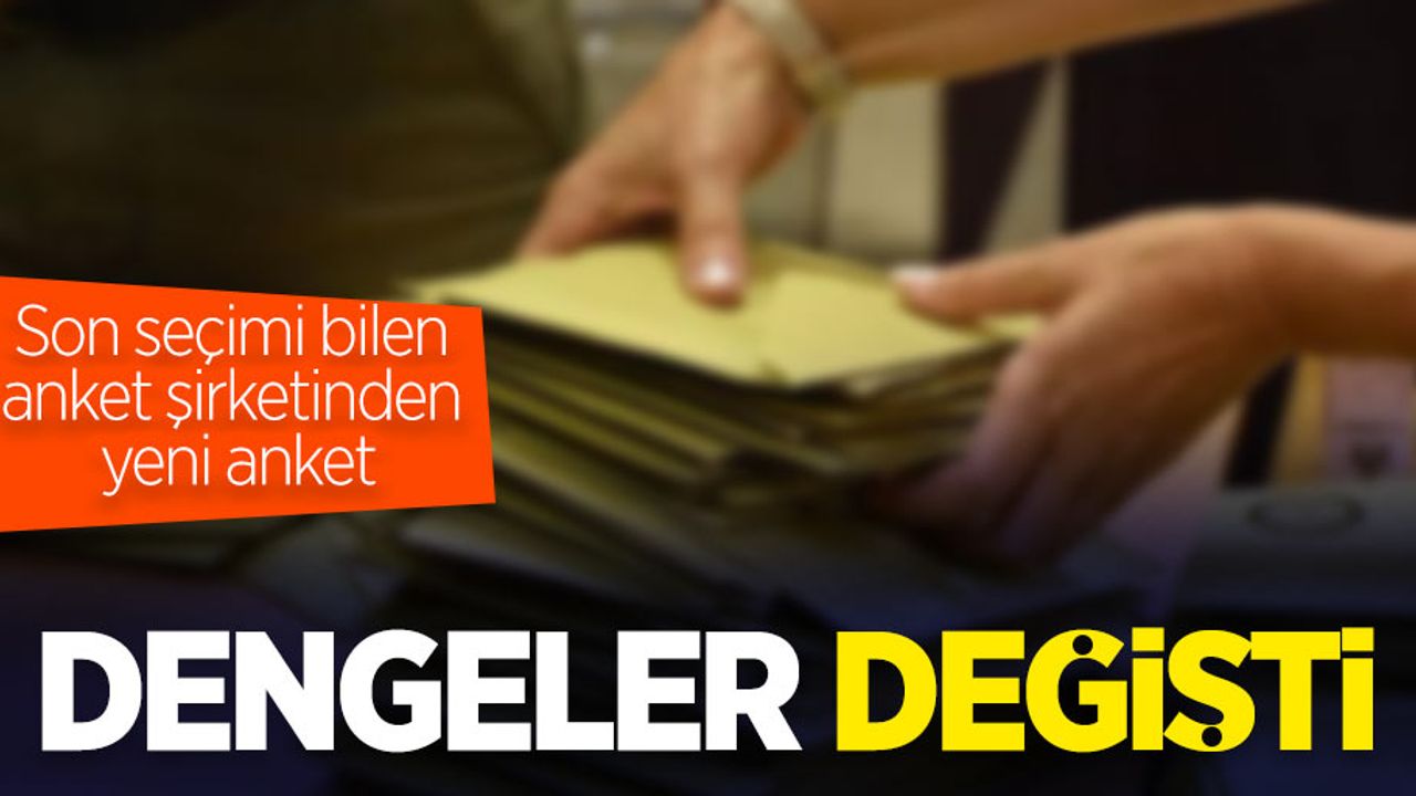 Son seçimi bilen ORC'den yeni anket
