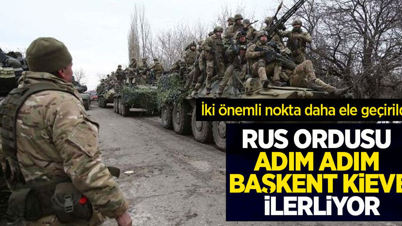 Ukrayna'nın korktuğu başına geldi! Rus ordusu Çernobil ve Hostomel'i ele geçirdi