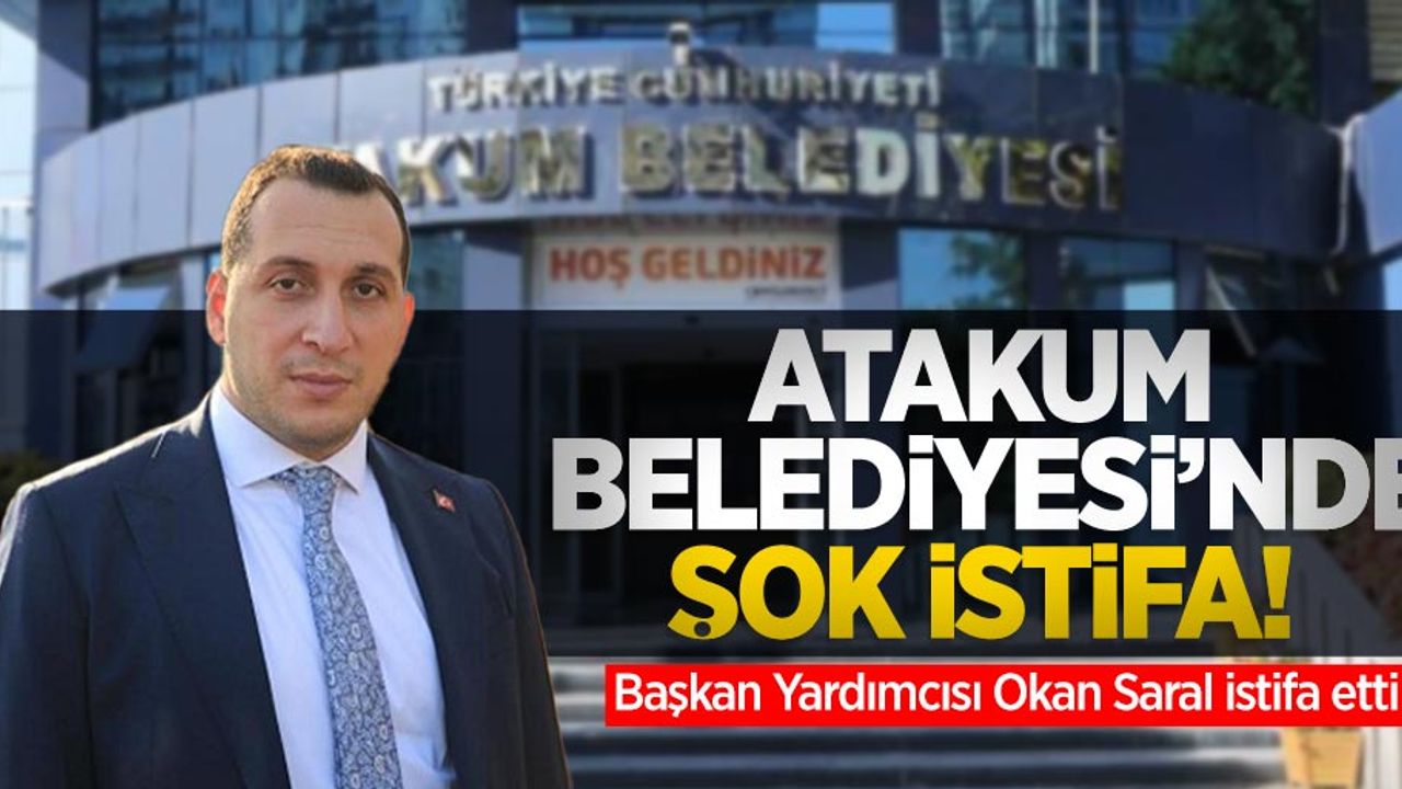 Atakum Belediyesi'nde şok istifa! Başkan yardımcısı Okan Saral istifa etti