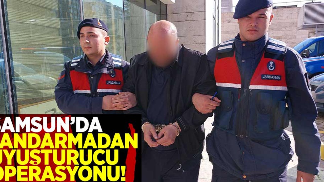 Jandarma'dan Uyuşturucu Operasyonu! 1 Gözaltı