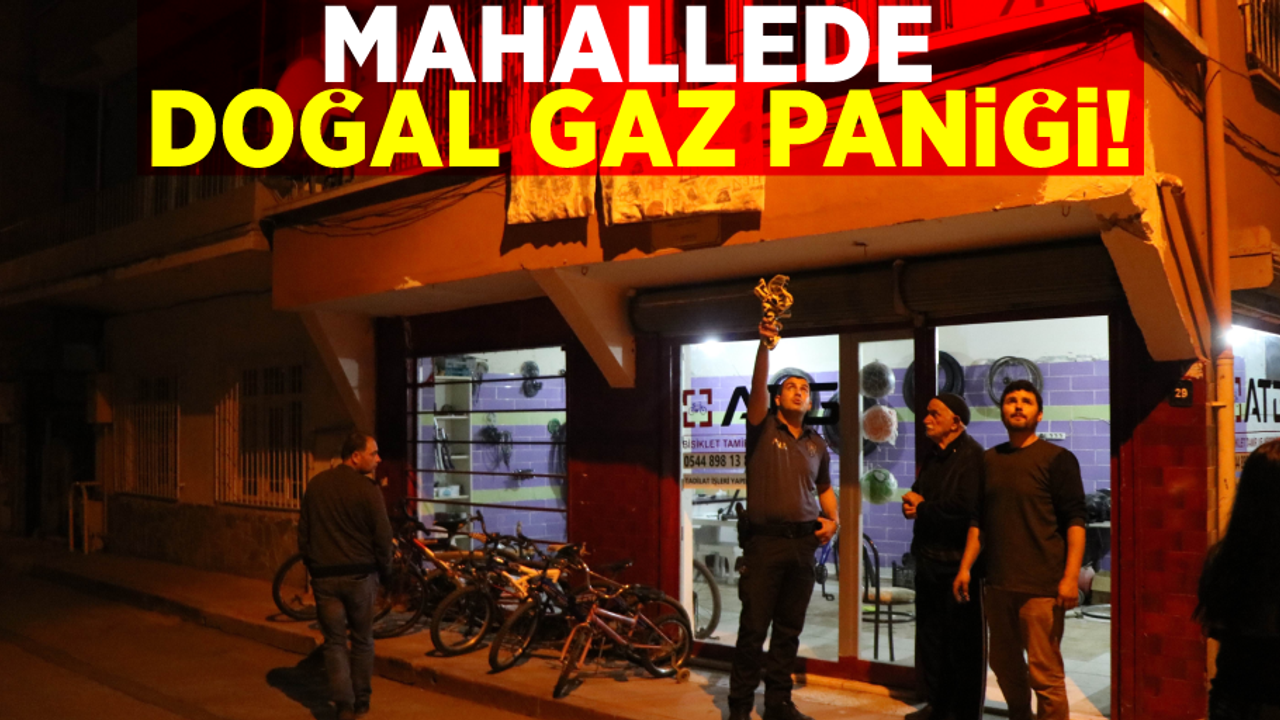 Samsun'da Bir Mahallede Doğalgaz Paniği!