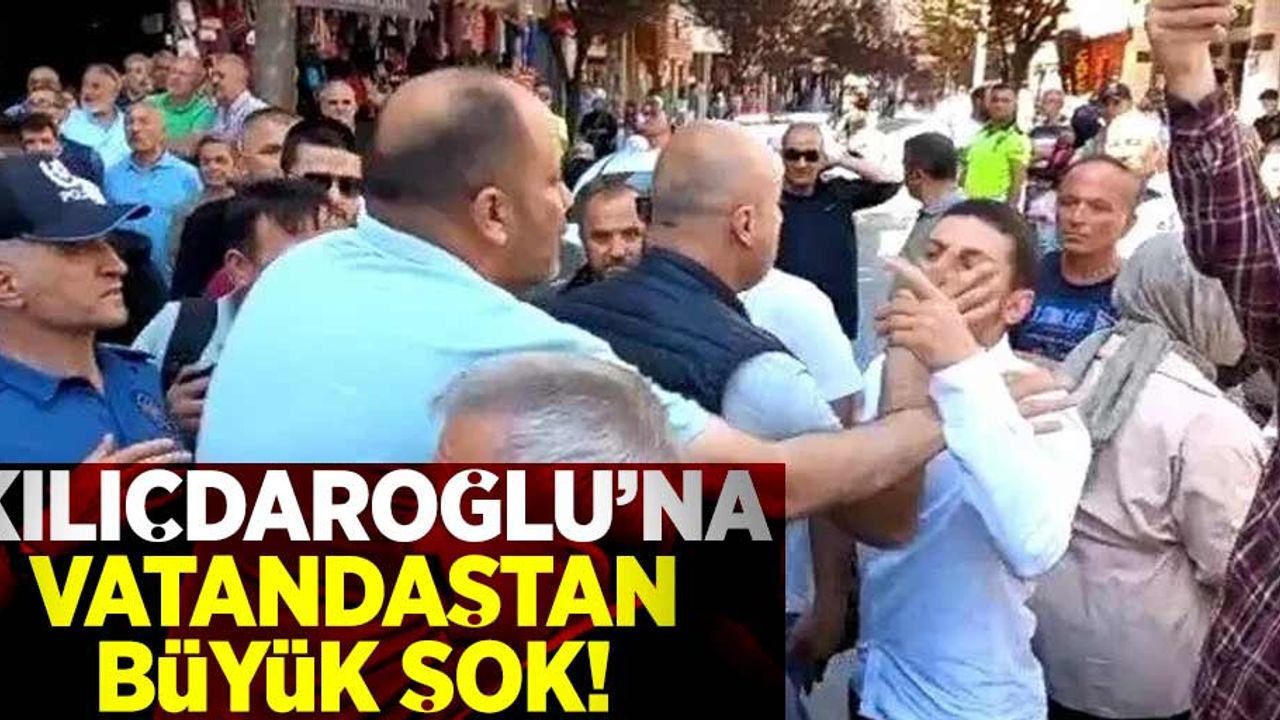 Toplantı Çıkışı Vatandaşın Tepkisiyle Karşılaşan Kılıçdaroğlu Neye Uğradığını Şaşırdı!