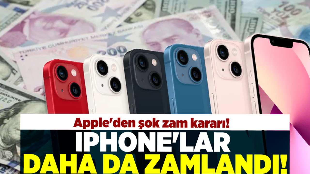 Apple'den Şok Karar! Iphone'lara Büyük Zam Geldi!