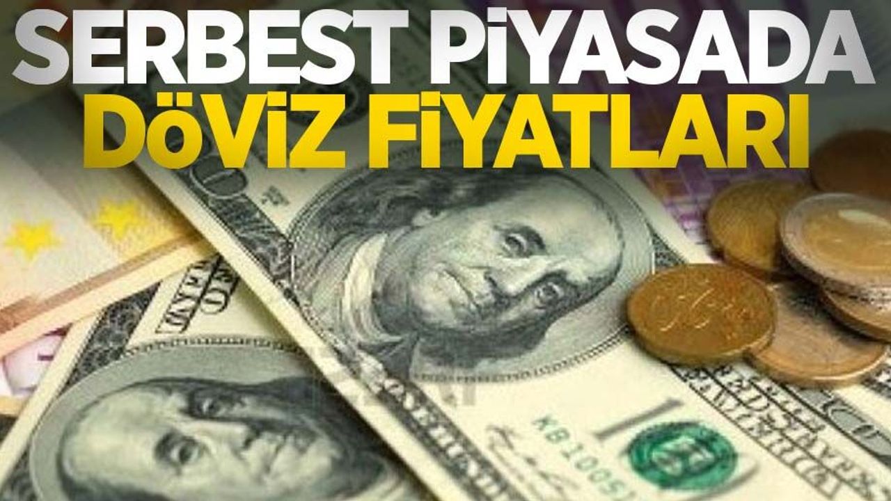 Serbest piyasada döviz fiyatları! 25 Temmuz Pazartesi dolar, euro güncel fiyatları