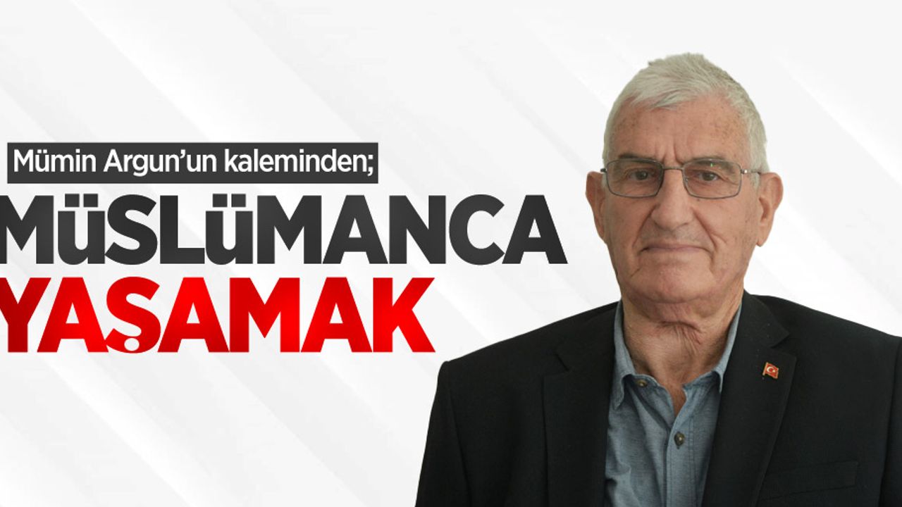 Mümin Argun'un kaleminden; Bana Ne Demeyelim!