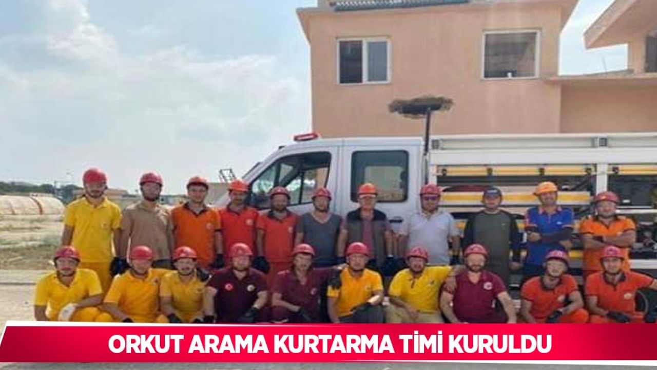 ORKUT Arama Kurtarma Timi kuruldu