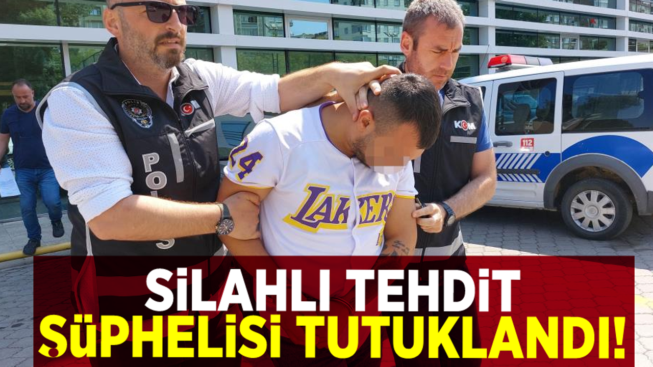 Samsun'da Silahlı Tehdit Şüphelisi Tutuklandı!