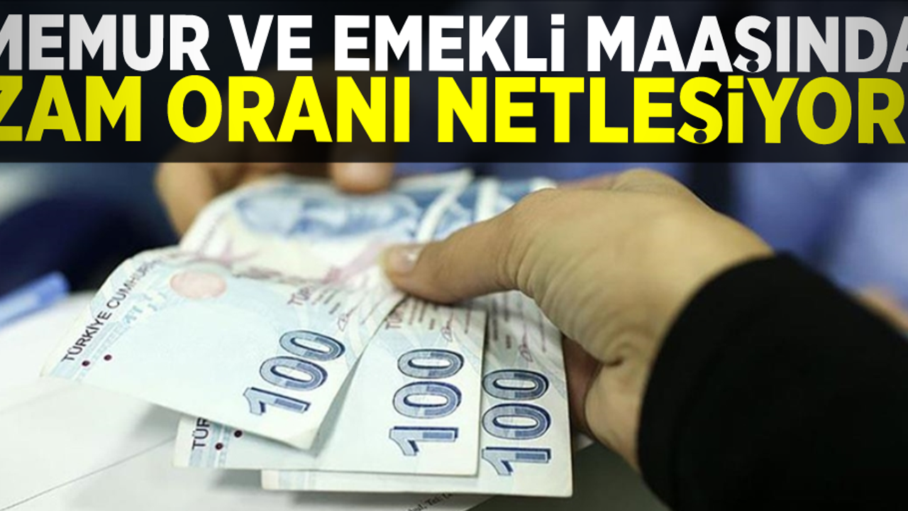 Emekli ve Memur Maaşı Zam Oranı Netleşiyor!