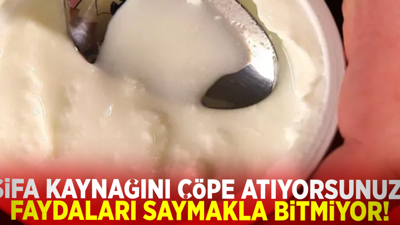 Şifa Kaynağını Çöpe Atmayın! Faydaları Saymakla Bitmiyor!