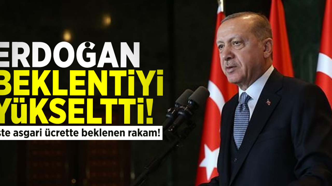 Erdoğan'nın Sözleri Vatandaşı Heyecanlandırdı! İşte Asgari Ücrette Beklenen Rakam!