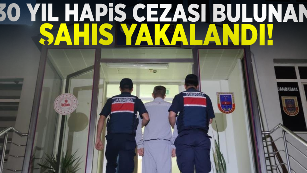Samsun'da 30 Yıl Hapis Cezası Bulunan Şahıs Yakalandı!