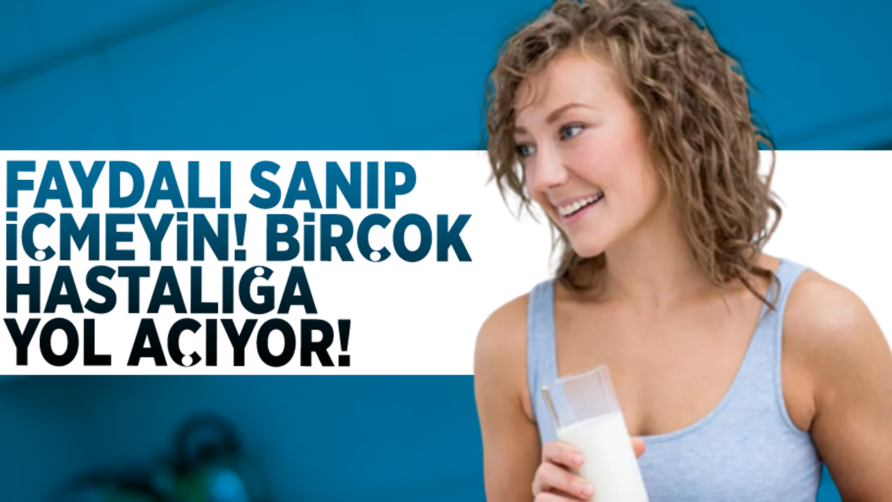 Uzmanlar Uyarıyor! Faydalı Sanıp İçmeyin! Hastalık Saçıyor!