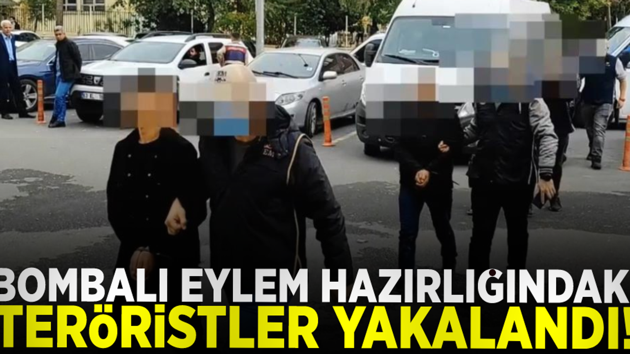 Bombalı Eylem Hazırlığındaki Teröristler Yakalandı!