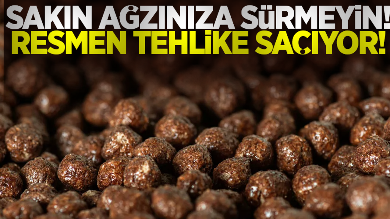 Sakın Ağzınıza Sürmeyin! Resmen Tehlike Saçıyor!