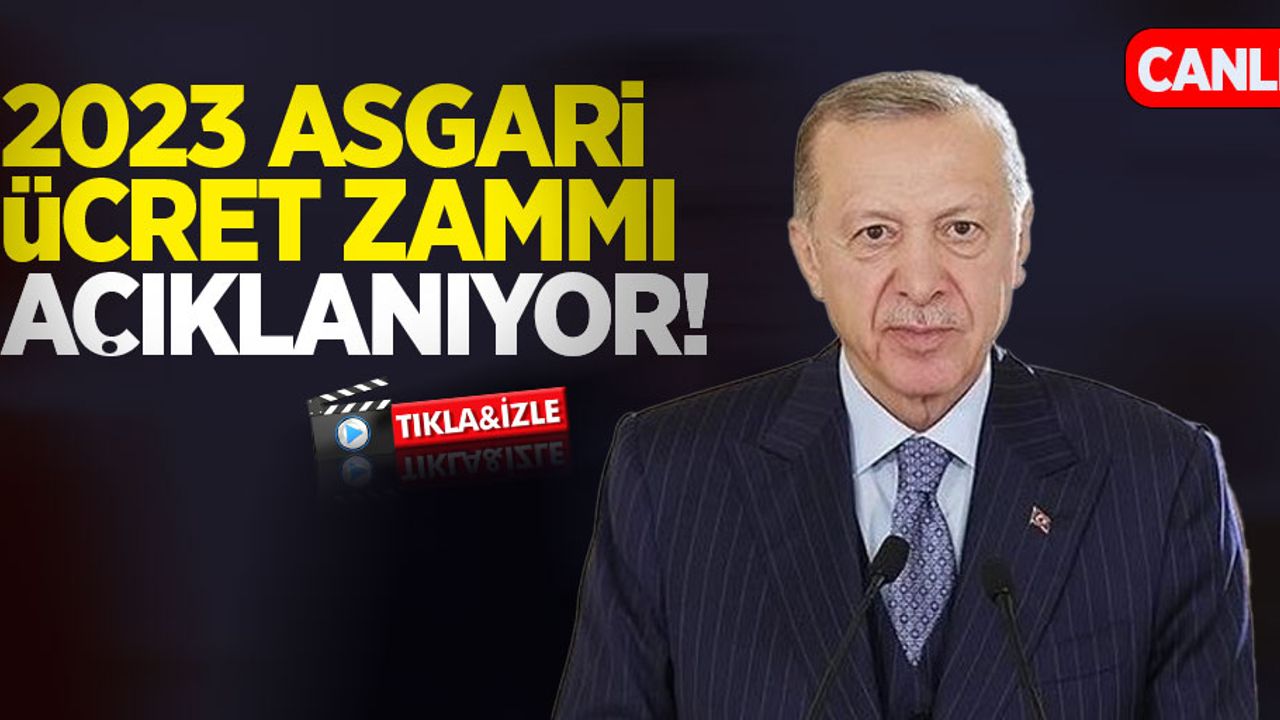 2023 asgari ücret zammı açıklanıyor!