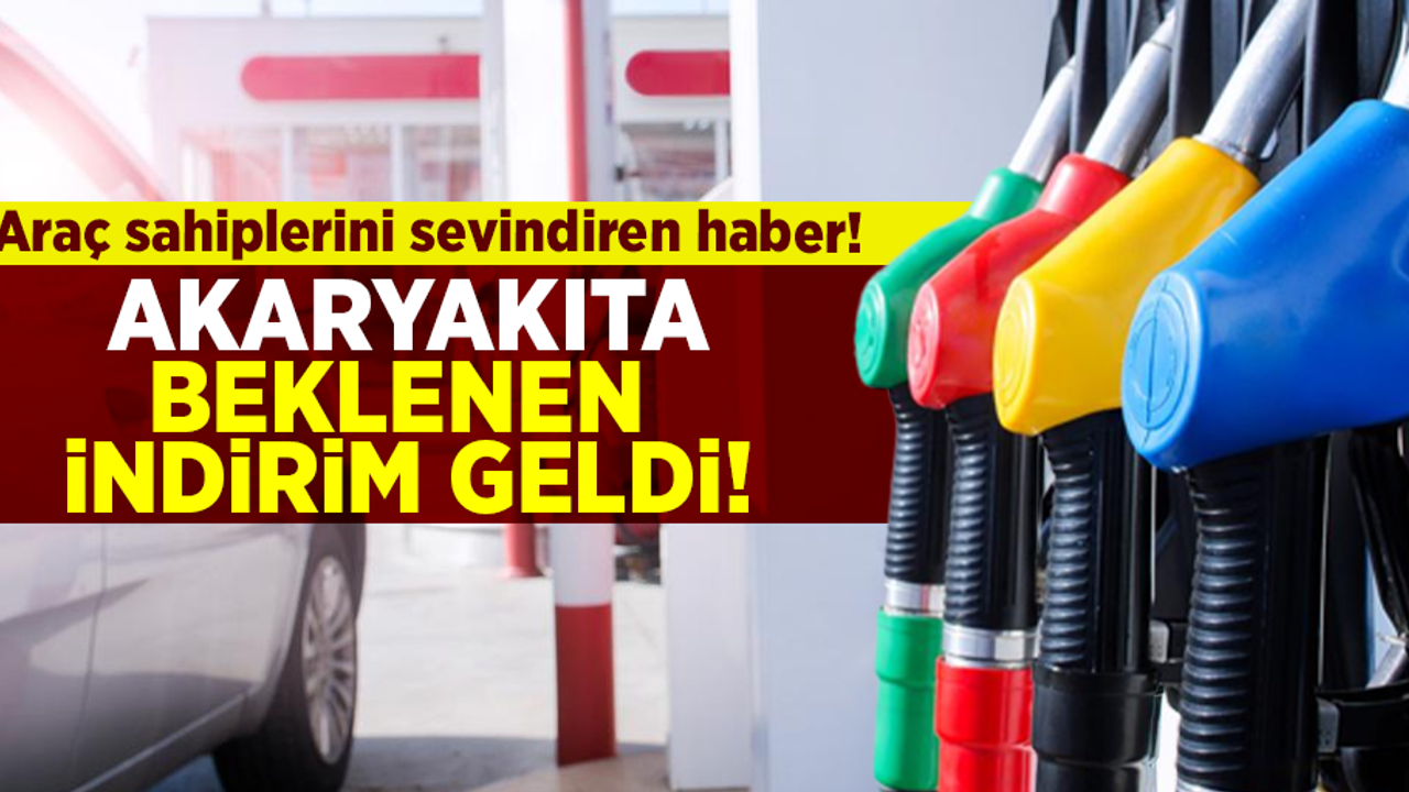 Araç Sahiplerini Sevindiren Haber! Akaryakıta Çifte İndirim!