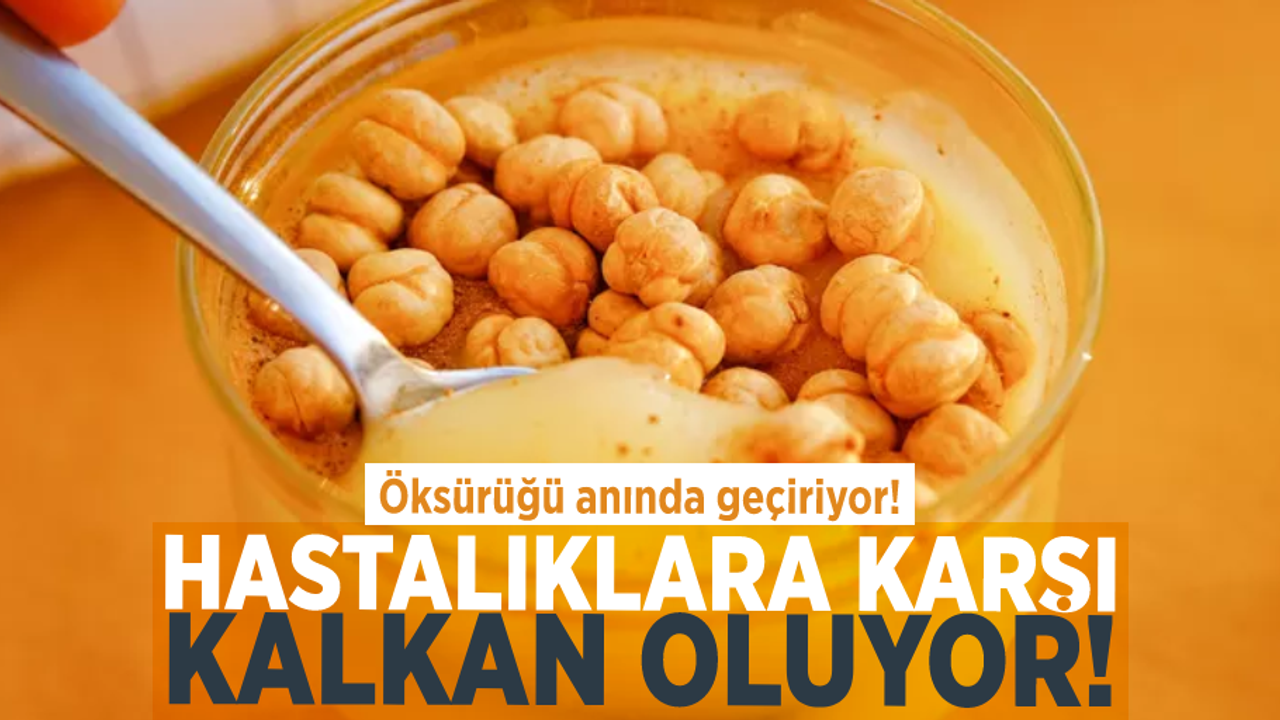 Hastalıklara Karşı Kalkan Oluyor! Öksürüğü Anında Geçiriyor!