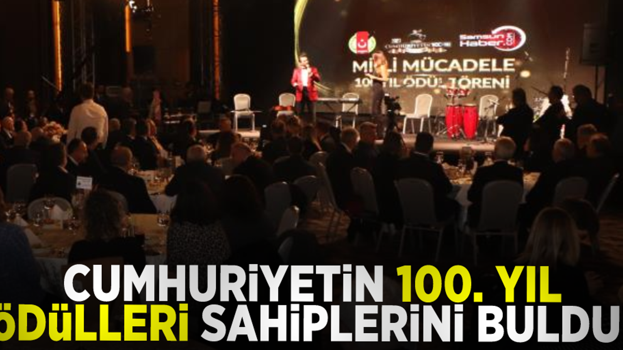 Cumhuriyet'in 100. Yılı Ödülleri Sahiplerini Buldu!