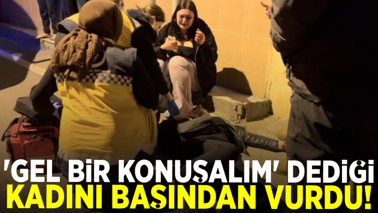 “Gel bir konuşalım” Dediği Kadını, Kızının Önünde Başından Vurdu