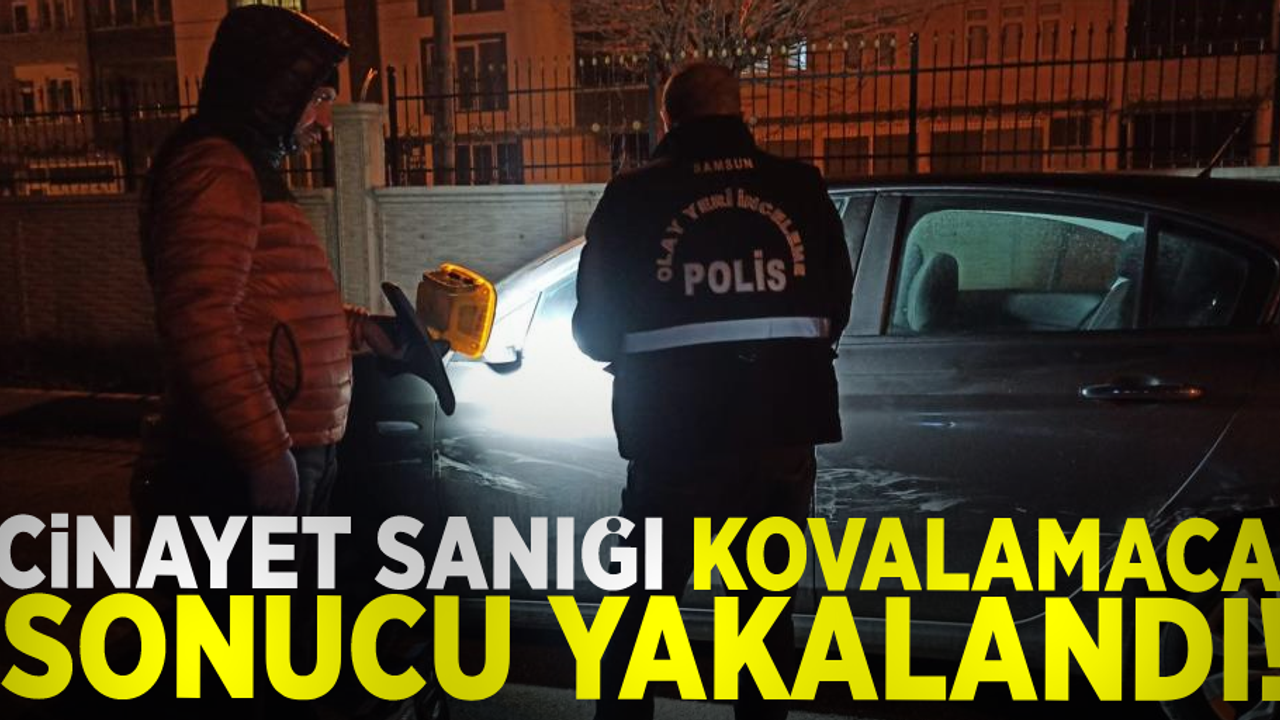 Cinayet sanığı kovalamaca sonucu yakalandı, saklandığı evden uyuşturucu çıktı