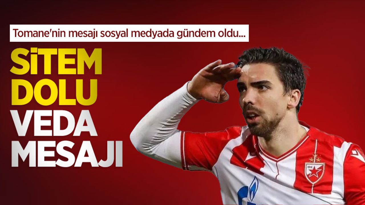 Tomane'nin mesajı sosyal medyada gündem oldu...  SİTEM DOLU  VEDA MESAJI