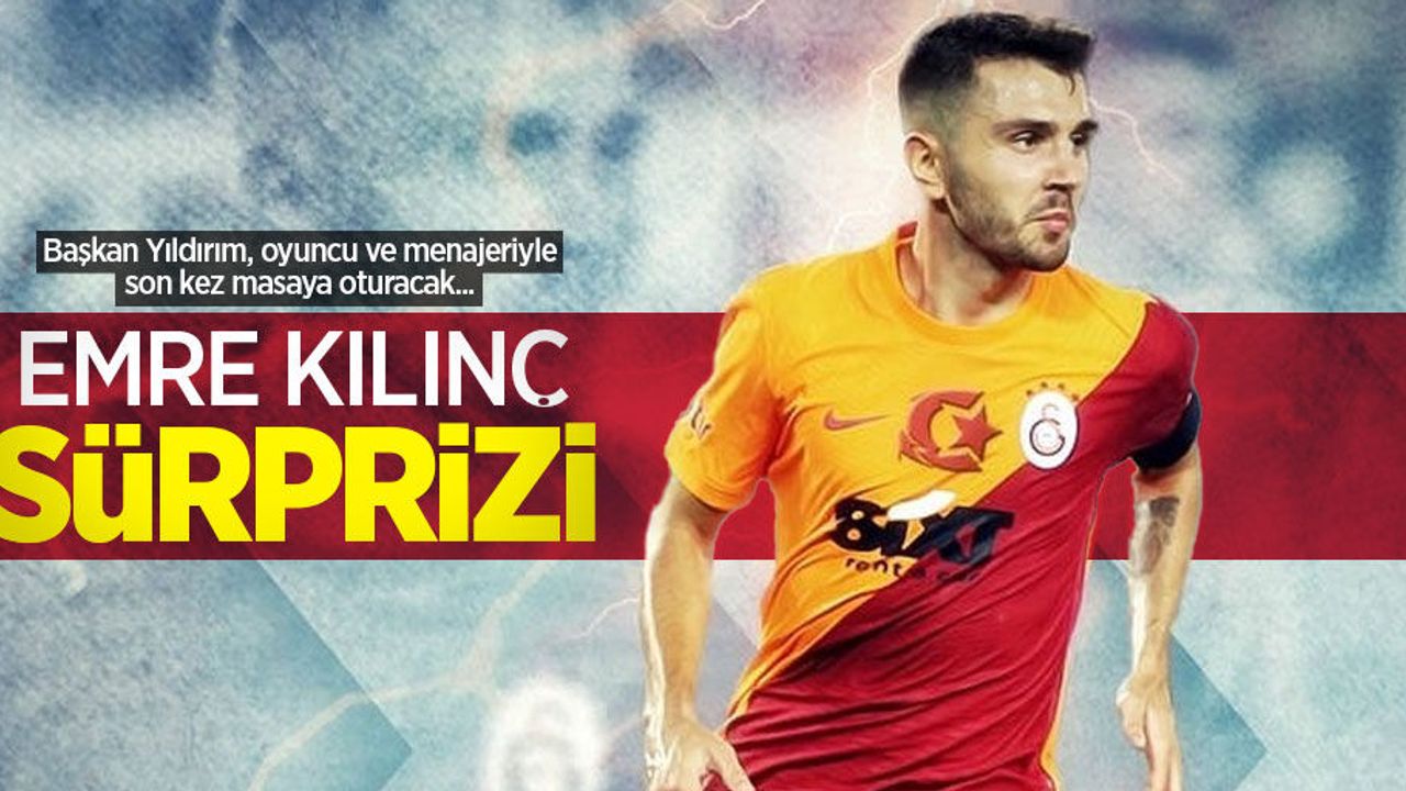 Başkan Yıldırım, oyuncu ve menajeriyle son kez masaya oturacak...  Emre Kılınç  SÜRPRİZİ 