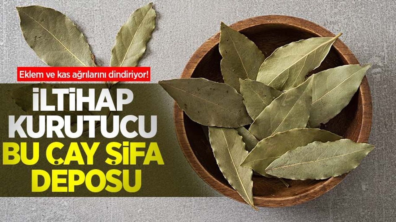 Eklem ve kas ağrılarını dindiriyor! İltihap kurutucu bu çay şifa deposu