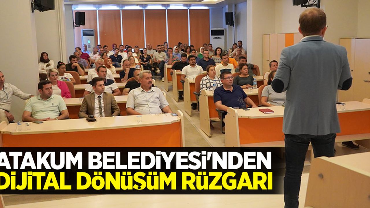 Atakum Belediyesi'nden dijital dönüşüm rüzgarı