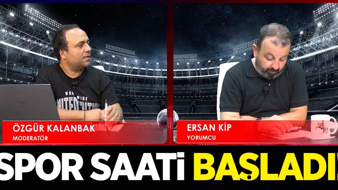 Özgür Kanlanbak ile Spor Saati Başladı!