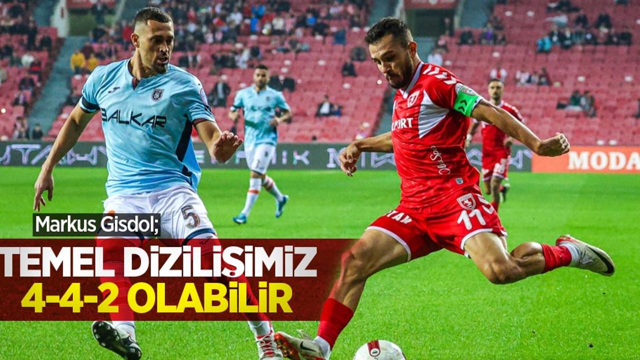 Markus Gisdol; Temel dizilişimiz 4-4-2 olabilir