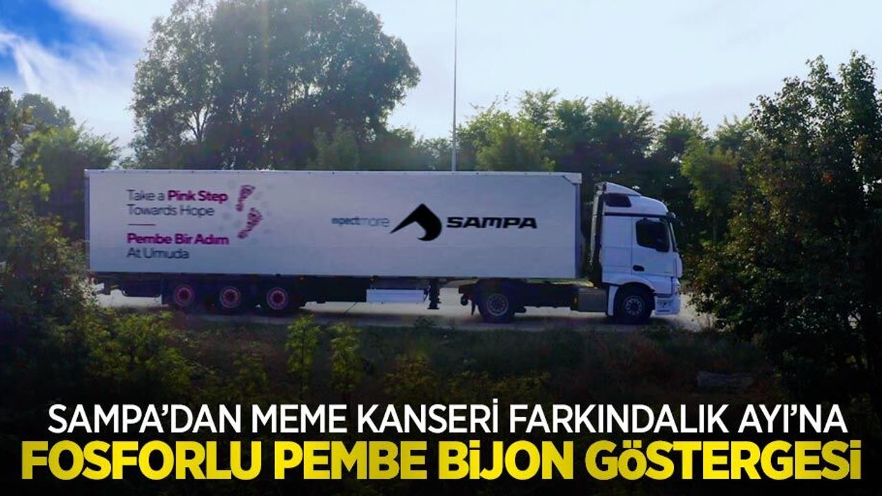 Sampa’dan Meme Kanseri Farkındalık Ayı’na özel fosforlu pembe bijon göstergesi! 