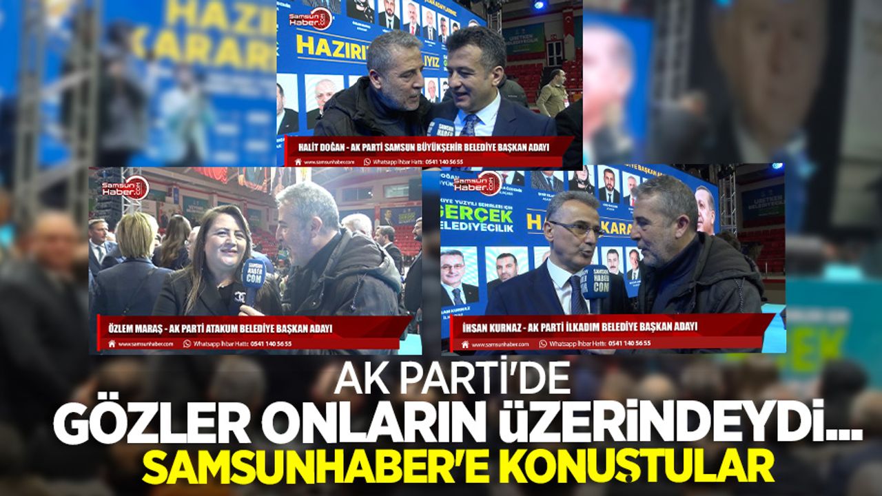 Ak parti tanıtım toplantısının nabzını tuttuk