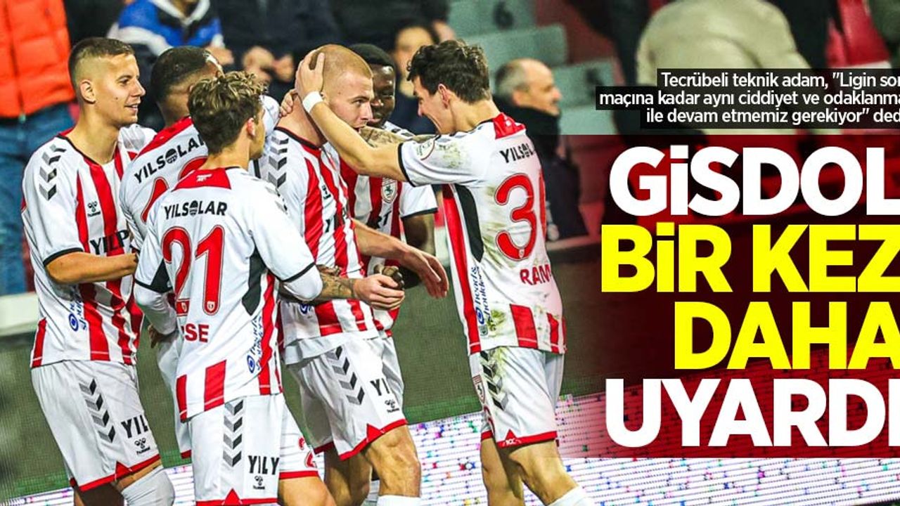 Markus Gisdol bir kez daha uyardı