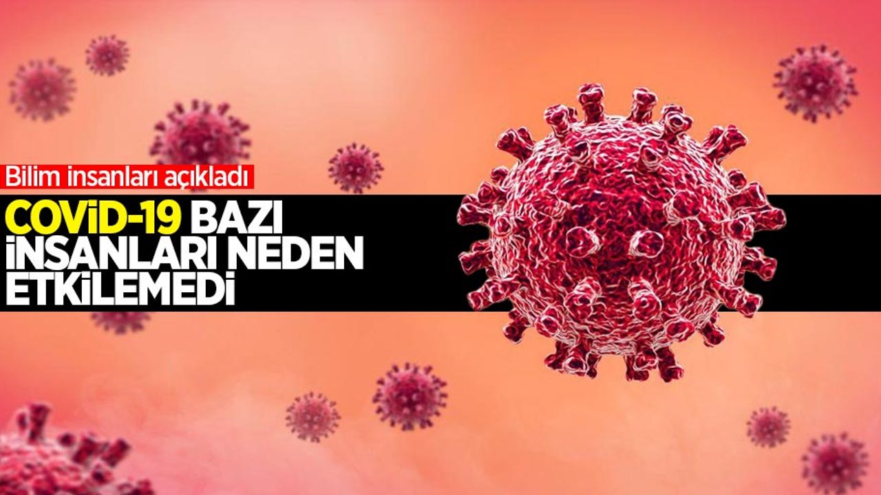 Covid-19 bazı insanları neden etkilemedi: Bilim insanları açıkladı