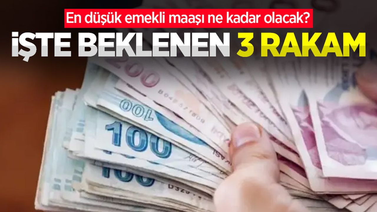 En düşük emekli maaşı ne kadar olacak? İşte beklenen 3 rakam