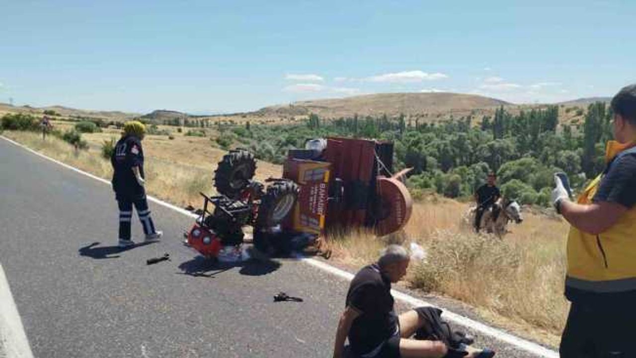 Malatya’da çapa motoru devrildi: 1 ölü, 1 ağır yaralı