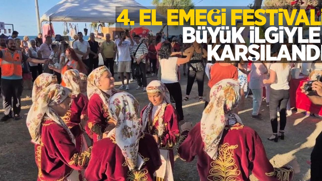 4. El emeği festivali büyük ilgiyle karşılandı karşılandı