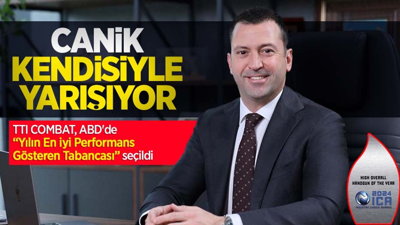 CANiK kendisiyle yarışıyor! TTI COMBAT, ABD'de “Yılın En iyi Performans Gösteren Tabancası” seçildi